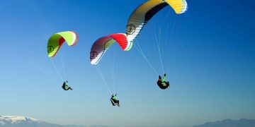 काभ्रेमा ‘प्याराग्लाइडिङ’