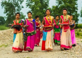 थारू महिलाहरूको पर्व- अष्टिम्की