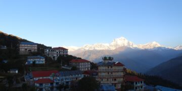 गोठबाट पर्यटकीय बस्तीमा विकास भएको घोडेपानी