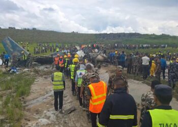 सौर्यको जहाज दुर्घटनापछि त्रिभुवन विमानस्थल बन्द, जहाजमा १९ यात्रु थिए