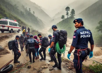 अविरल वर्षाका कारण फसेका पर्यटक र सहयोगी टोलीको उद्धारमा टानको पहल