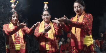 लोपउन्मुख सङ्गिनी नाच संरक्षणमा पथरी शनिश्चरेका महिला