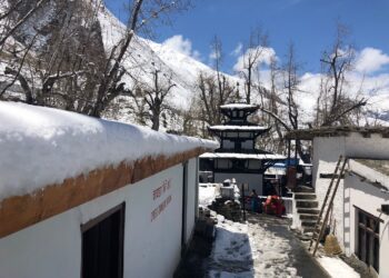 Hello ! Trekkers, Mustang Extends a Warm Welcome with a Blanket of Snow