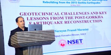Earthquakes Bring Not Only Risk but Also Innovation in Technology: Dr. Marasini