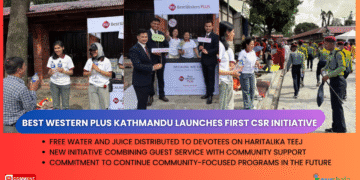 Best Western Plus Kathmandu Launches First CSR Initiative at Pashupatinath Temple on Haritalika Teej